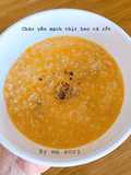 Cháo yến mạch thịt heo cà rốt