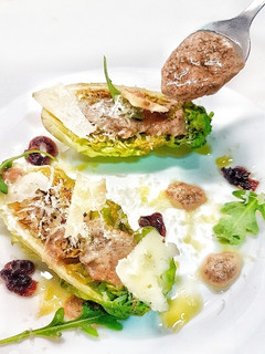 Una foto de Vinagreta cremosa de anchoa