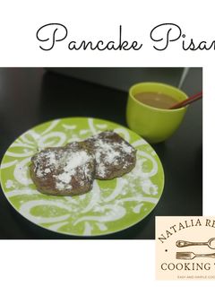Foto resep Fluffy Pancake Banana Simple