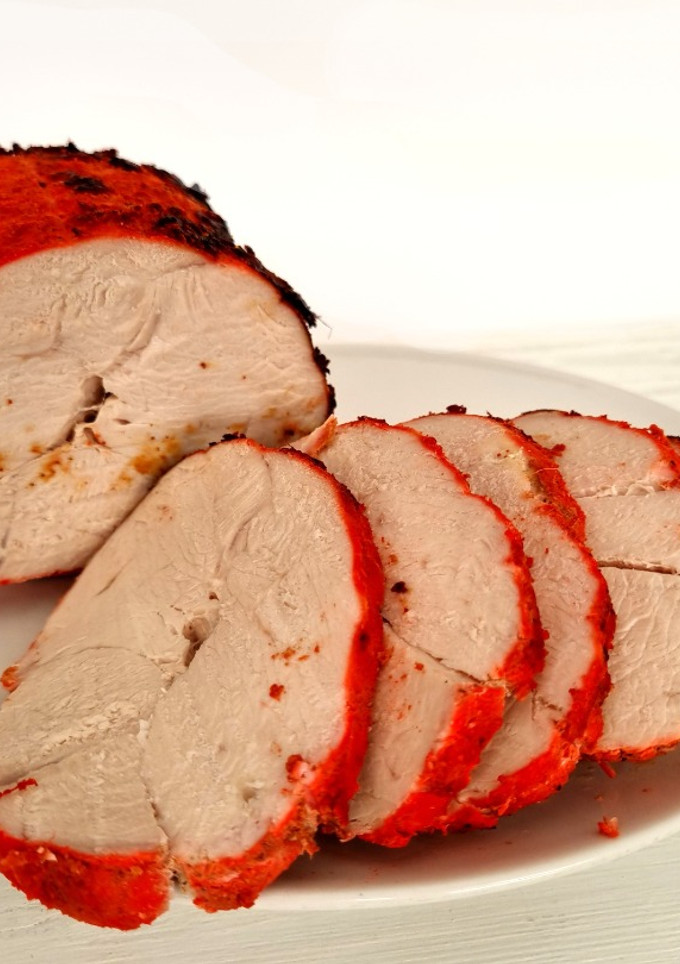 Una foto de Fiambre de pavo tandoori
