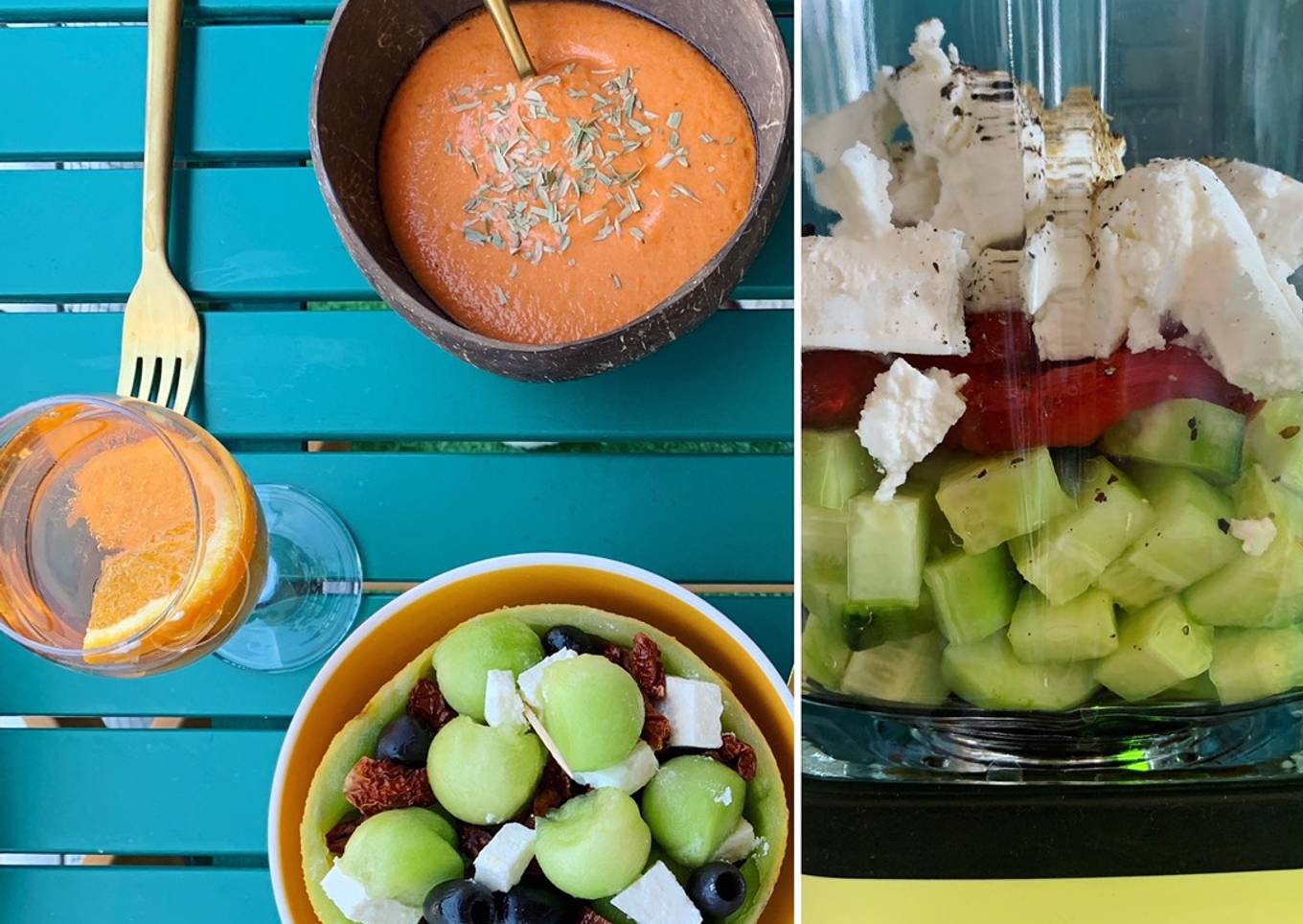 How to Prepare Super Quick Homemade Doux gaspacho aux poivrons