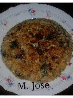 Una foto de Tortilla de Morcilla