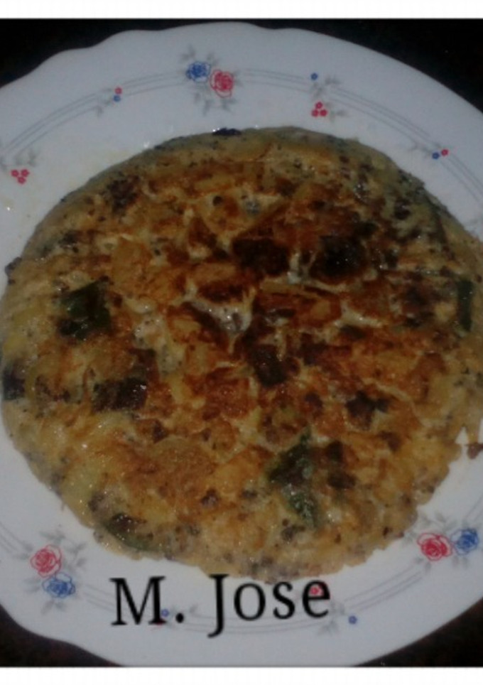 Una foto de Tortilla de Morcilla