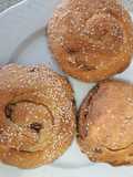 Tahini Cocoa Rolls