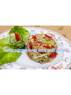 Foto resep Nasi goreng ayam serai daun jeruk Mommylicious