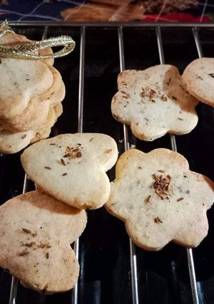 A picture of Eggless Zeera Biscuits|Bakery Style 🍪🍪🍪.