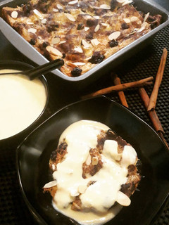Foto resep Puding Roti Tawar Vla Custard