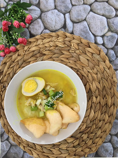 Foto resep Bubur Ayam Kuah Kuning