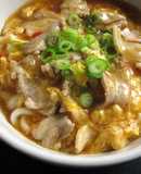 Easy Hot & Sour Soup with Udon
