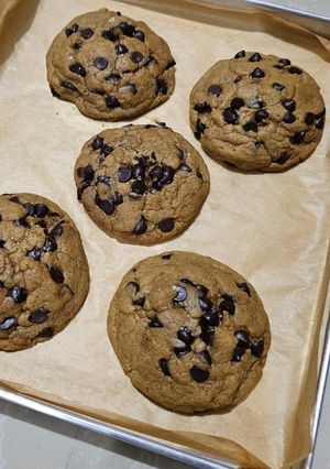 Foto resep Chewy Jumbo Chocochip Cookies