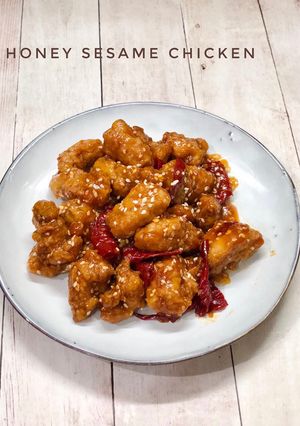 Foto resep Honey Sesame Chicken