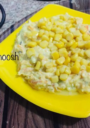 صورة لوصفة سلطة الجزر والذره الحلوه 🥕