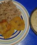Sopa de mariscos con leche de coco