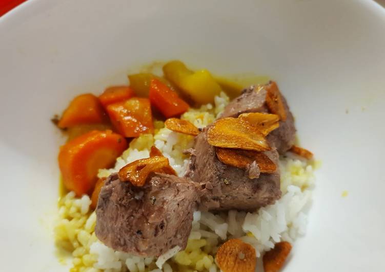 Saikoro Beef Steak Curry