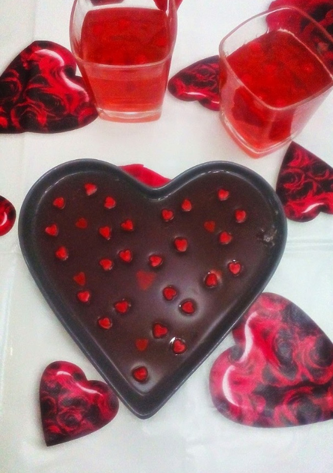 Una foto de Corazón de gelatina