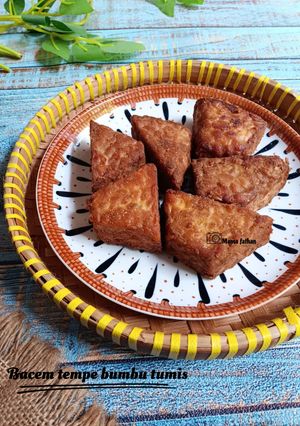 Foto resep Bacem Tempe Bumbu Tumis