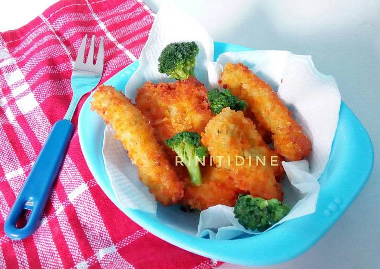 Langkah Mudah untuk meracik Nugget Kentang Brokoli Wortel untuk Batita yang nikmat