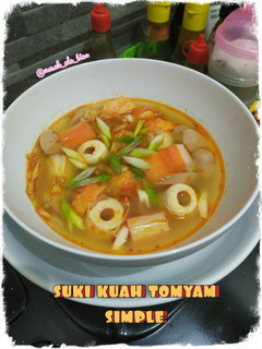 Foto resep Suki Kuah Tomyam Simple