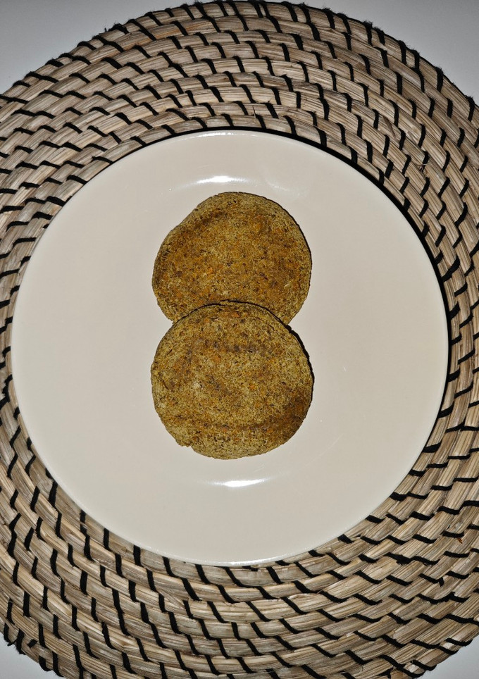 Una foto de Hamburguesas de lentejas y zanahoria