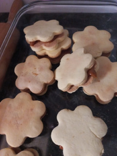 Una foto de Alfajores de maicena