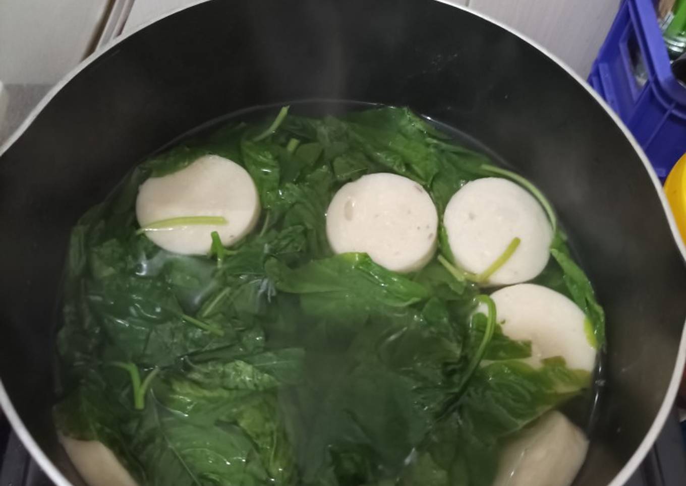 Bening Bayem Tofu Ayam