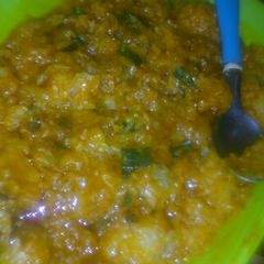 My Water yam porridge A picture of My Water yam porridge.