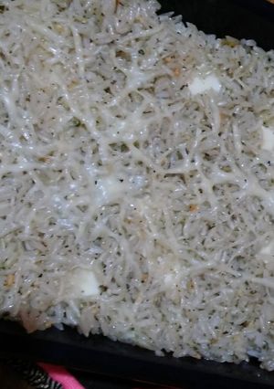 Una foto de Arroz a la brasilera