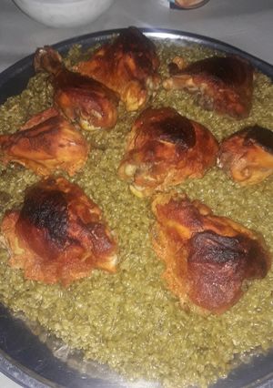 صورة لوصفة فريكة بالدجاج