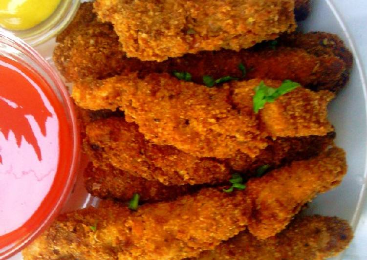 Recipe of Ultimate Balsamic Spicy Fish Fingers