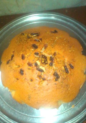 عکسی از دستور کیک مغزدار بدون همزن برقی