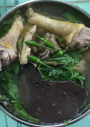 Hình của món Gà Chanh ớt.