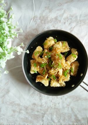 Foto resep Ayam fillet saos madu tabur wijen