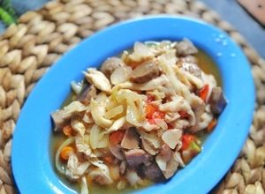 Foto resep Tumis Jamur Tiram Bombay Bakso Sapi