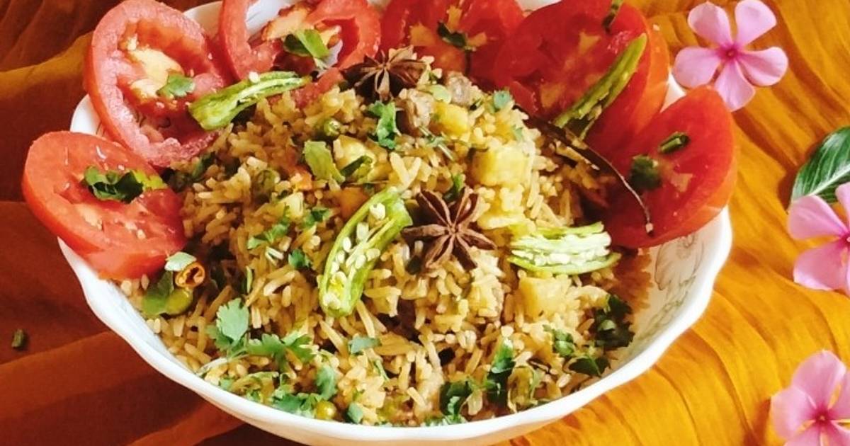 Tomato pulao/ Tomato Rice 🍚 Recipe by Jyoti Prakash Assudani - Cookpad
