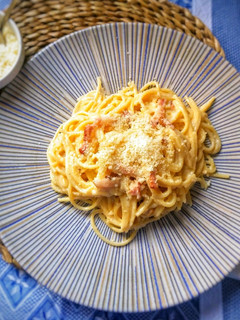Una foto de Spaghetti carbonara (receta rápida)