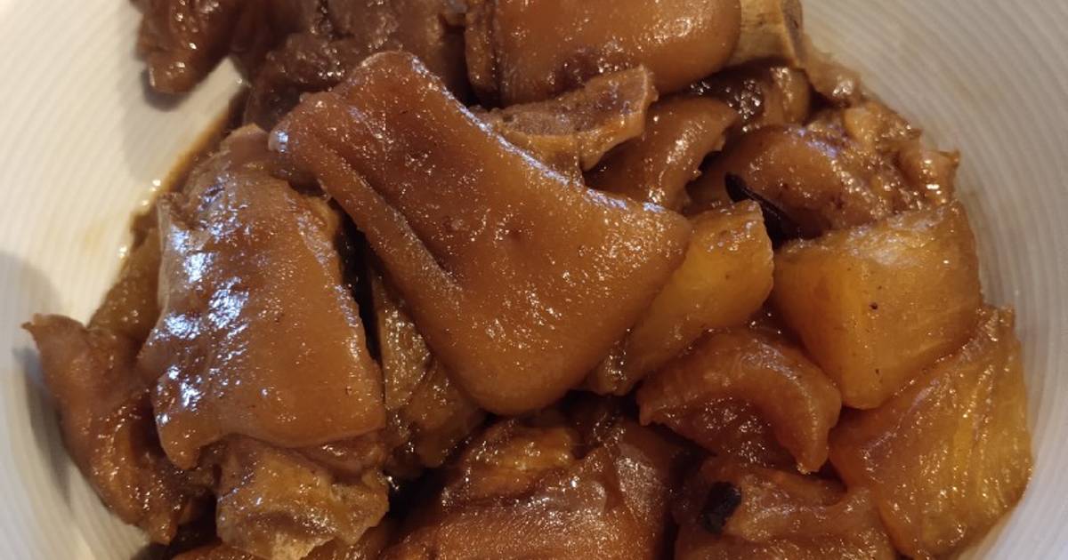 9 easy and tasty pork feet recipes by home cooks - Cookpad