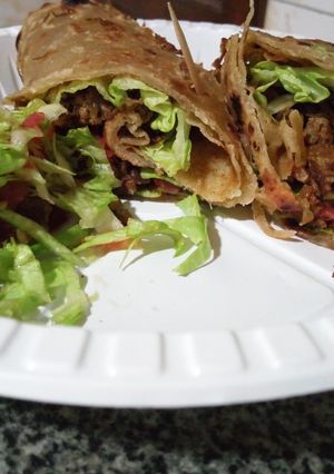 A picture of Easy Chapati Wrap.