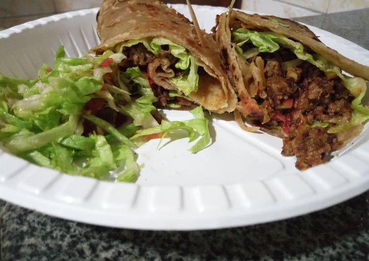 Recipe of Homemade Easy Chapati Wrap