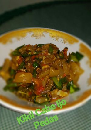 Foto resep Kikil Cabe Ijo Pedas