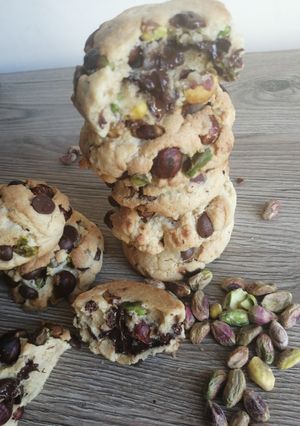 Une photo de Cookies aux fruits secs🥜🥥