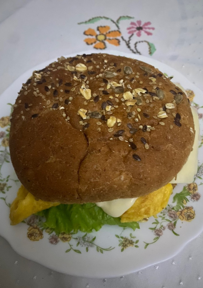 Una foto de Sándwich vegetal