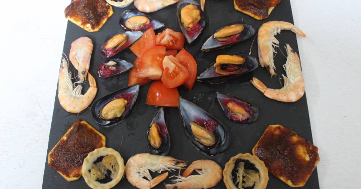 8 recetas muy ricas de tabla de marisco compartidas por cocineros