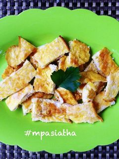 Foto resep Mpasi Telur Dadar Take (Tahu Keju)