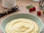 Una foto de frosting de dulces de leche