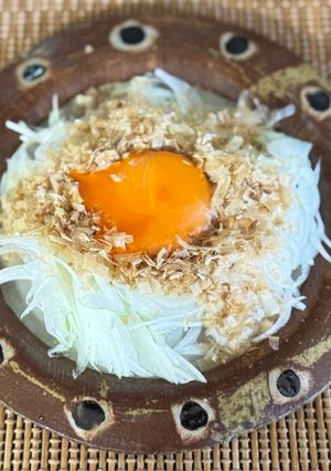 A picture of Japanese Izakaya (Japanese pub) new Onion Salad.