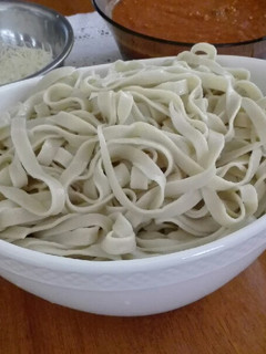 Una foto de Masa para pastas - Fettuccine 🍝