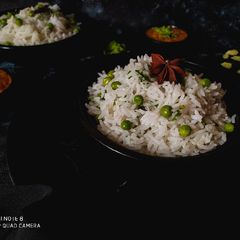 Jeera Matar Pulao A picture of Jeera Matar Pulao.