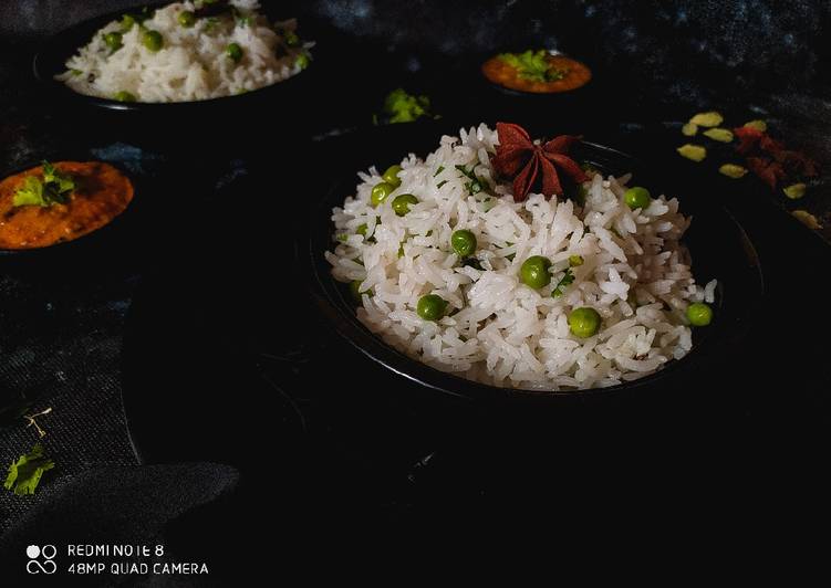 Step-by-Step Guide to Prepare Super Quick Homemade Jeera Matar Pulav