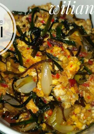 Foto resep Kucai/bawang Batak telor balado