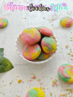 Foto resep Unicorn Cookies Teflon